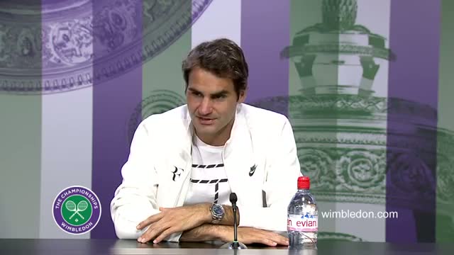 Watch Roger Federer Final Press Conference - Wimbledon 2015 Video