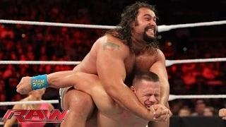 Watch John Cena vs. Rusev - United States Championship Match: WWE Raw, July 13, 2015 Video