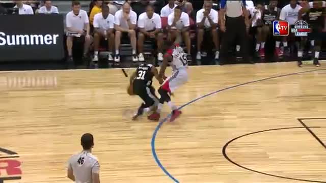 Watch NBA: Ryan Boatright Completes the And-1 Floater for the Win! Video