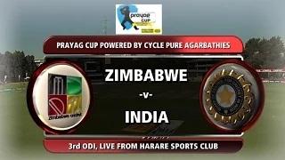 Watch Zim vs Ind - 3rd ODI 2015, Highlights Video