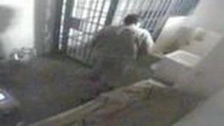 Watch CCTV: Moment Mexican drug lord El Chapo Guzman escapes from his prison cell Video