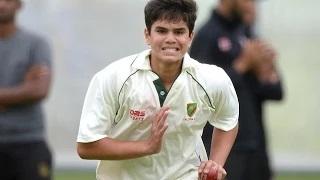 Watch Arjun Tendulkar Bowls at England in the Nets Video