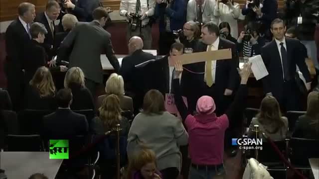 Watch 'Shut up or I'll have you arrestedÃ¢â‚¬Â¦.. low-life scum' - John McCain to anti-war activists Video