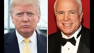 Watch Donald Trump Catches Heat For John McCain Statement Video