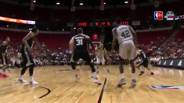 Watch NBA: Kyle Anderson Saves the Day for Spurs! Video