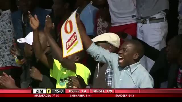 Watch Zimbabwe vs India: 1st T20I 2015, Sixes Highlights Video