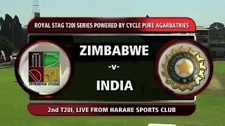 Watch Zimbabwe vs India: 2nd T20I 2015, Highlights Video