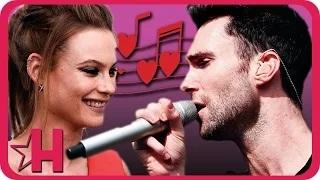 Watch Adam Levine Serenades Behati Prinsloo for 1st Anniversary | Hollyscoop News Video