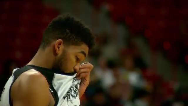 Watch NBA: Karl-Anthony Towns Showcases His Talents In Vegas Video