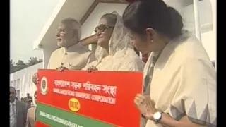 Watch PM Narendra Modi flags off India-Bangladesh bus service in Dhaka Video