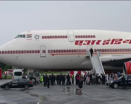 Watch PM's arrival at Ufa International Airport Video