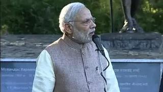 Watch PM unveils statute of Mahatma Gandhi in Kyrgyztan Video