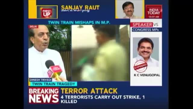Watch MP Twin Train Derailment: High-Level Probe Ordered By Govt Video