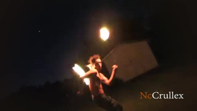 Watch PEOPLE ARE AWESOME 2015 (FIRE POI) Video