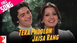 Watch Tera Phoolon Jaisa Rang - Full Song - Kabhi Kabhie Video