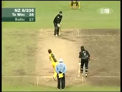 Watch Brendon McCullum victim of cheating, look at Aussies reaction! Video