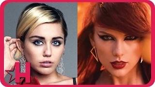 Watch Miley Cyrus SLAMS Taylor Swift's 'Bad Blood' Music Video Video