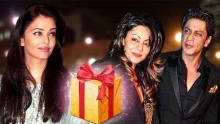 Watch Aishwarya's SPECIAL Gift To Shahrukh & Gauri Video Video