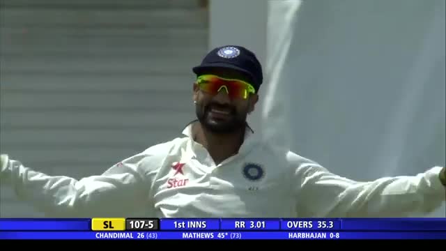 Watch Dinesh Chandimal 59 runs was a significant knock (SL vs IND 2015, 1st Test Day 1) Video