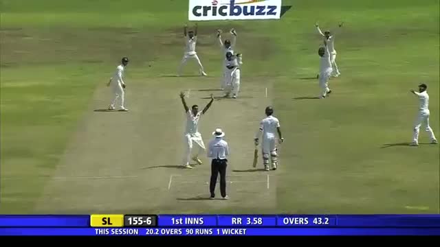 Watch SL vs IND: 1st Test 2015, Day 1 Highlights Video