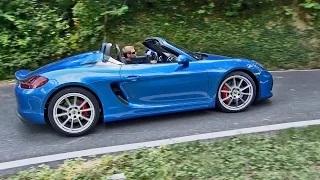 Watch 2015 Porsche Boxster Spyder - DRIVING (Good exhaust sound) Video