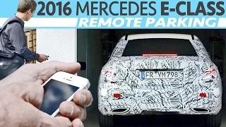 Watch 2016 Mercedes E-Class - Demo of Remote Parking Pilot YouCar  YouCar Video