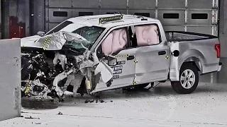 Watch Crash Test 2015 FORD F-150 SuperCrew and SuperCab Video