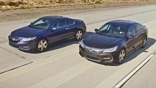 Watch NEW 2016 Honda Accord Sedan and Coupe - Footage Video