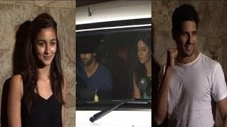 Watch Ranbir, Katrina & Alia At 'Brothers' Special Screening Video