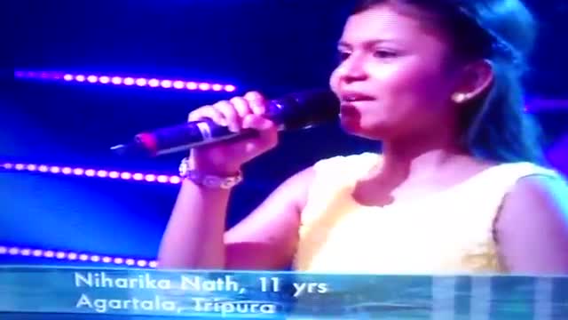 Watch Indian Idol Junior August 16 2015 (Performance of Niharika) Video