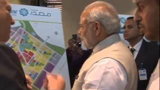 Watch PM Modi visits Masdar city in UAE Video
