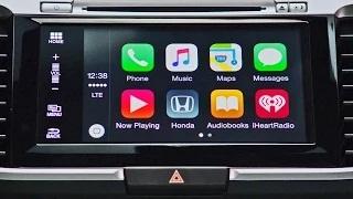 Watch 2016 Honda Accord - Apple CarPlay Video
