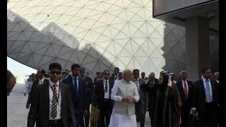 Watch PM Modi visits Masdar City in Abu Dhabi Video