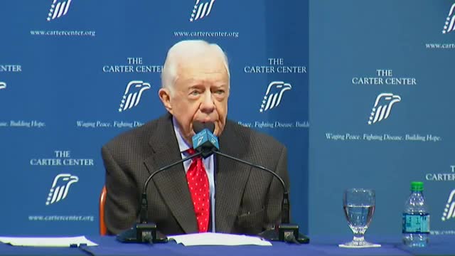 Watch Former President Carter Talks Cancer Diagnosis Video