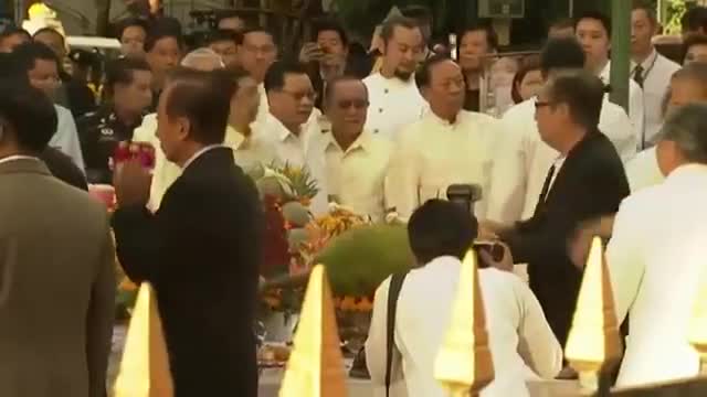Watch Prayer Service Held At Bangkok Shrine Video