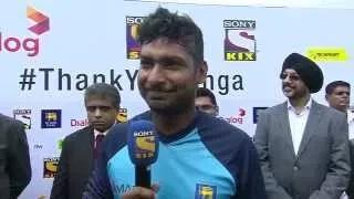 Watch Kumar Sangakkara emotional speech on his final test match - (SL vs IND 2015, 2nd Test Day 5) Video