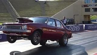 Watch HV02GO 9 SEC V8 TORANA AT SYDNEY DRAGWAY Video