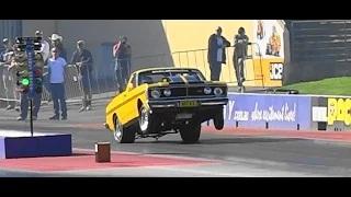 Watch BECKS RACING V8 FORD UTE 8.85 @ 151 MPH SYDNEY DRAGWAY Video