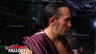 Watch Neville comments on the ongoing saga with Stardust: WWE Raw Fallout, August 24, 2015 Video