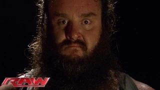 Watch Bray Wyatt introduces Braun Strowman to the world: WWE Raw, Aug. 24, 2015 Video