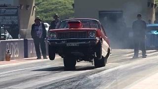 Watch BK RACE ENGINES 8 SEC V8 TORANA AT SYDNEY DRAGWAY Video