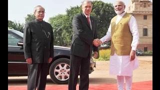 Watch PM Modi with President of Republic of Seychelles, Mr. James Alix Michel at Ceremonial Reception Video