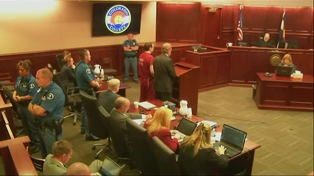 Watch Judge Sentences Holmes To 12 Life Sentences Video