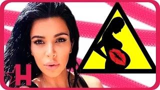 Watch Kim Kardashian Claims New Lips Are Due to Pregnancy! Video