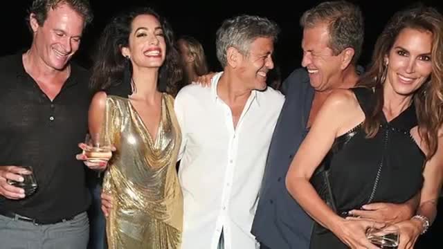Watch Amal Clooney Wardrobe Malfunction In Transparent Dress Video