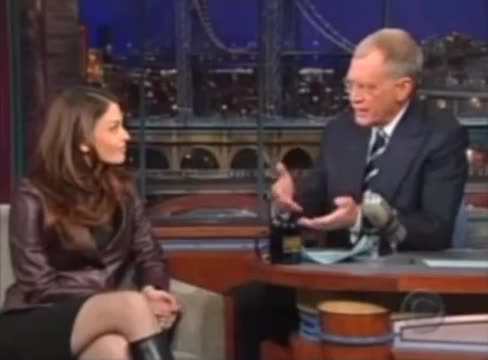 Watch Aishwarya Rai Burns David Letterman in his own Show Video