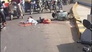 Watch Deadly Accident in Russia | FRONT TIRE EXPLOSION Video