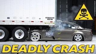 Watch DEADLY CRASHES - IIHS Crash Tests Accident Car Video