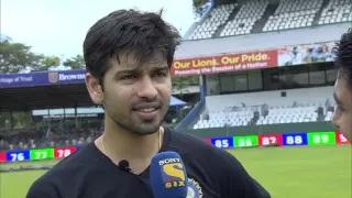 Watch Naman Ojha receives his test CAP from Indian skipper (SL vs IND 2015, 3rd Test Day 1) Video