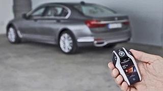 Watch 2016 BMW 7 Series - Remote Control Parking Demonstration Video